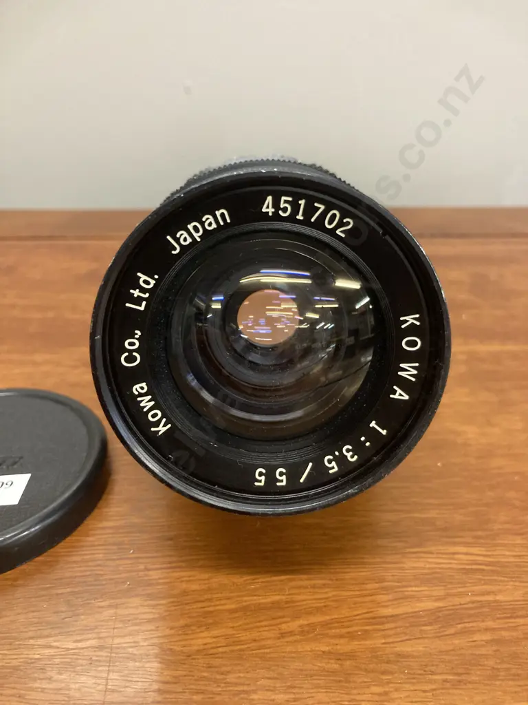 Kowa 55mm f/3.5 Black Lens For Kowa 6 Medium Format Camera Image 1++